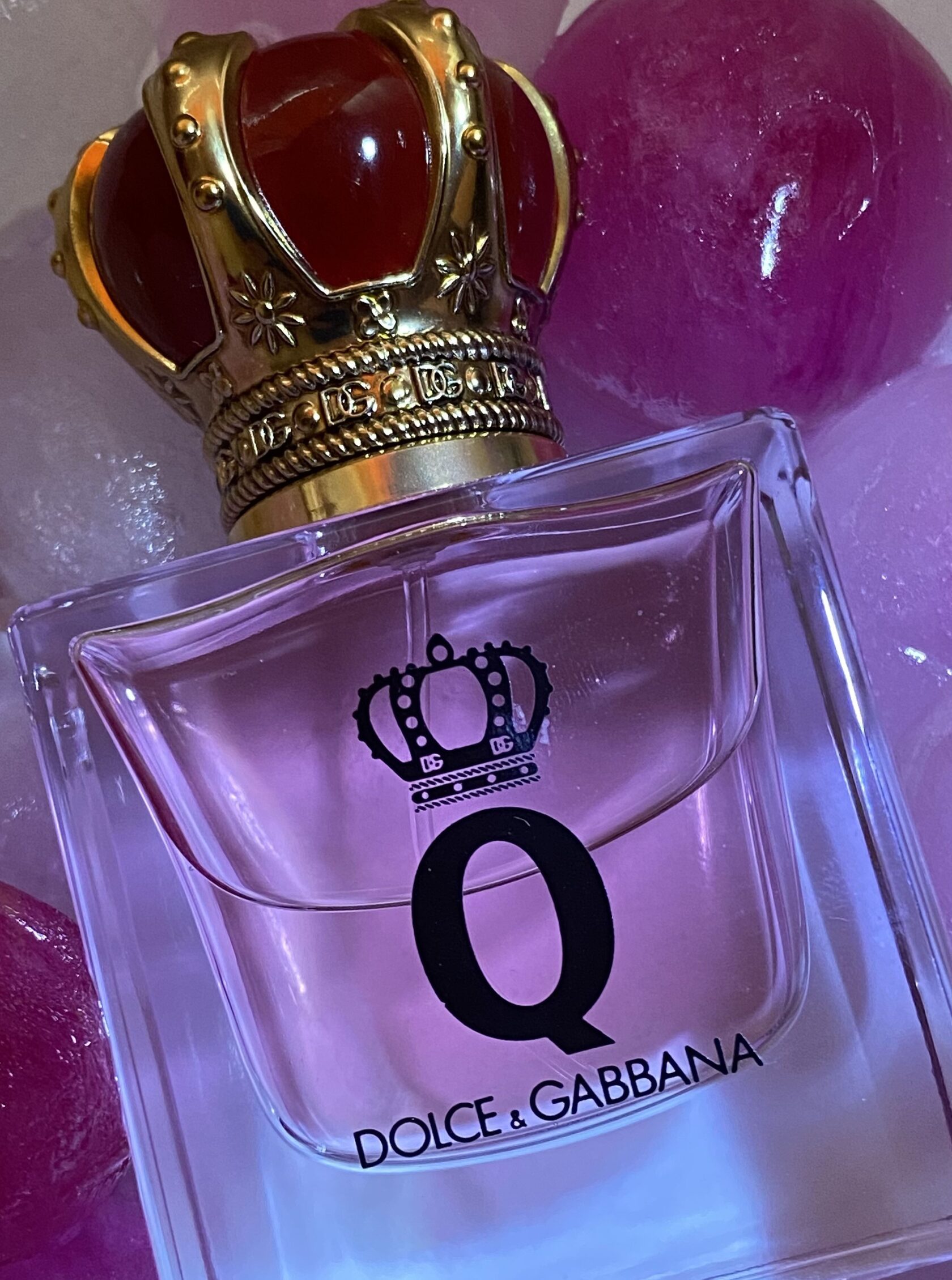 Dolce and Gabbana fragrance close-up
